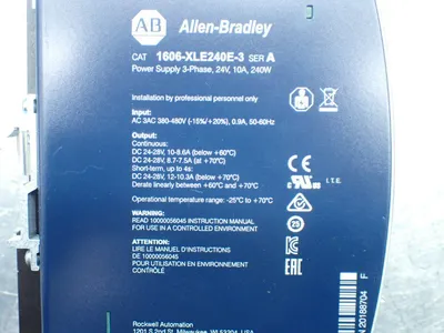 Used ALLENBRADLEY 1606XLE240E3 Power Supplies | HGR 24 #738770