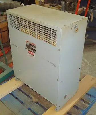 FEDERAL-PACIFIC RELIANCE ELECTRIC 75 KVA, 3-PHASE TRANSFORMER