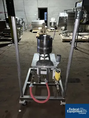 USED Dover Corporation 5 Gal Dover Kettle, Steam Jacket, 316 S/S, 100#