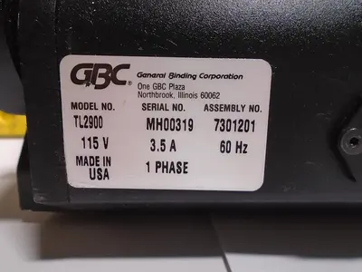 USED GBC TL2900