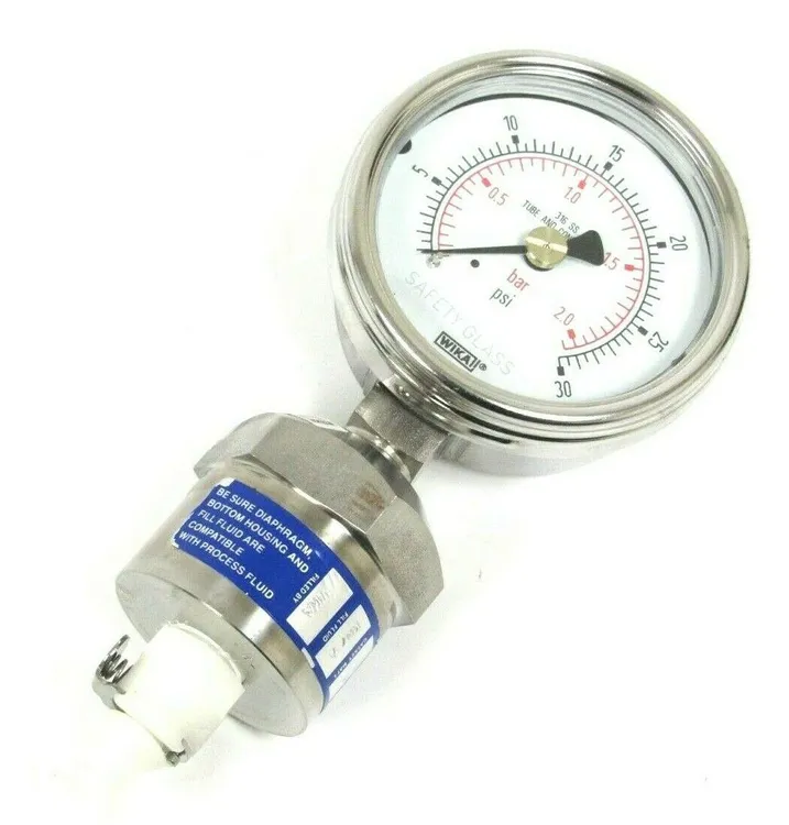 New | in-Stock WIKA PRESSURE GAUGE Universal Pressure Meters | SB Industrial Supply #847710