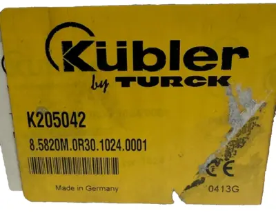 NEW KUBLER TURCK K205042 ENCODER – 8.5820M.0R30.1024.0001