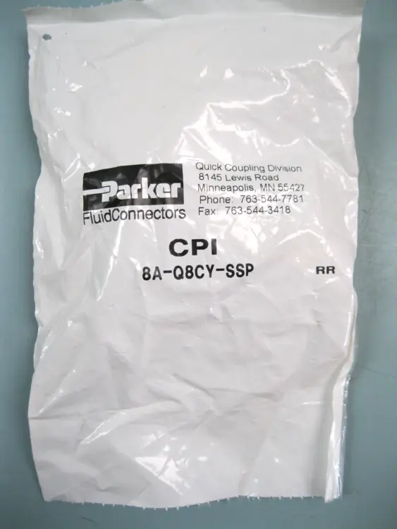 New | in-Stock Parker 8A-Q8CY-SSP Valves/Fittings New Hampshire US | Bitter End Trading #1126528