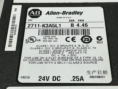USED ALLEN BRADLEY 2711-K3A5L1
