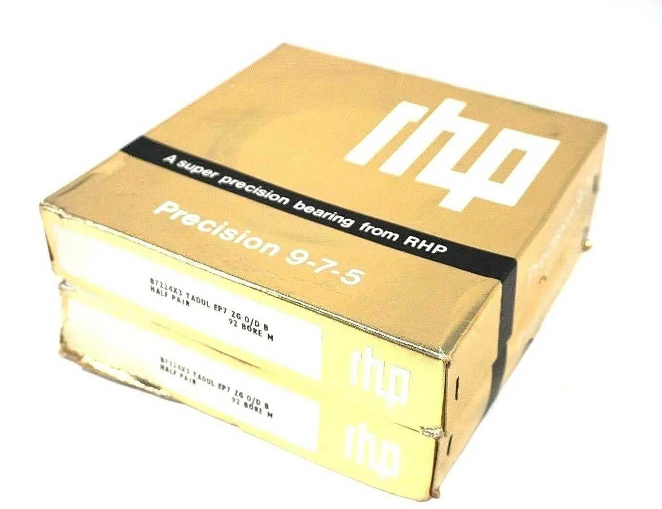 NEW SET RHP B722 4X3 TADUL SUPER PRECISION BEARINGS B722 4X3 TAUL B7224X3TADU