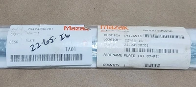 NEW Mazak 23424930201