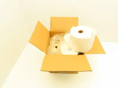 Barcodes 4X3DTPAPER-1 Direct Thermal Labels 4x3" Shipping Stickers 6 Roll 5160ct