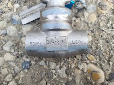 2019 3/4" Class 800 Gate Valve API 602