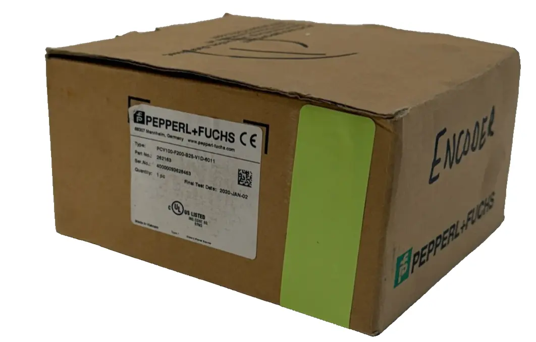 NEW PEPPERL+FUCHS PCV100-F200-B25-V1D-6011 OPTICAL READING HEAD 262163