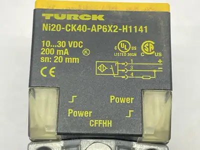 Turck Ni20-CK40-AP6X2-H1141 Inductive Proximity Sensor 16252