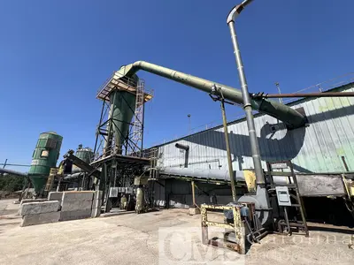 USED COMPLETE WOOD WASTE LINE BMM, CHIPMASTER, PEERLESS