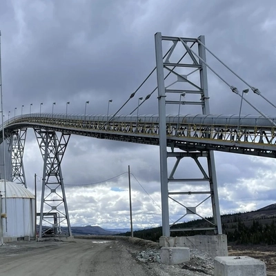 30in Wide x 612ft Long Overland Conveyor