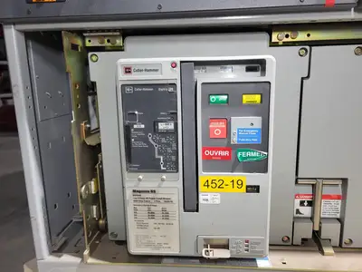 Low Voltage PDC / Switchgear Section, (2) 4000A & (5) 1200A Cutler-Hammer Magnum DS Breakers, 600V 3PH
