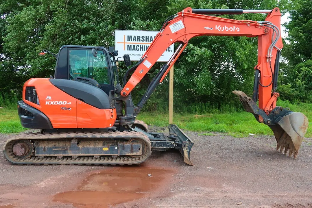 USED 2021 Kubota KX080-4
