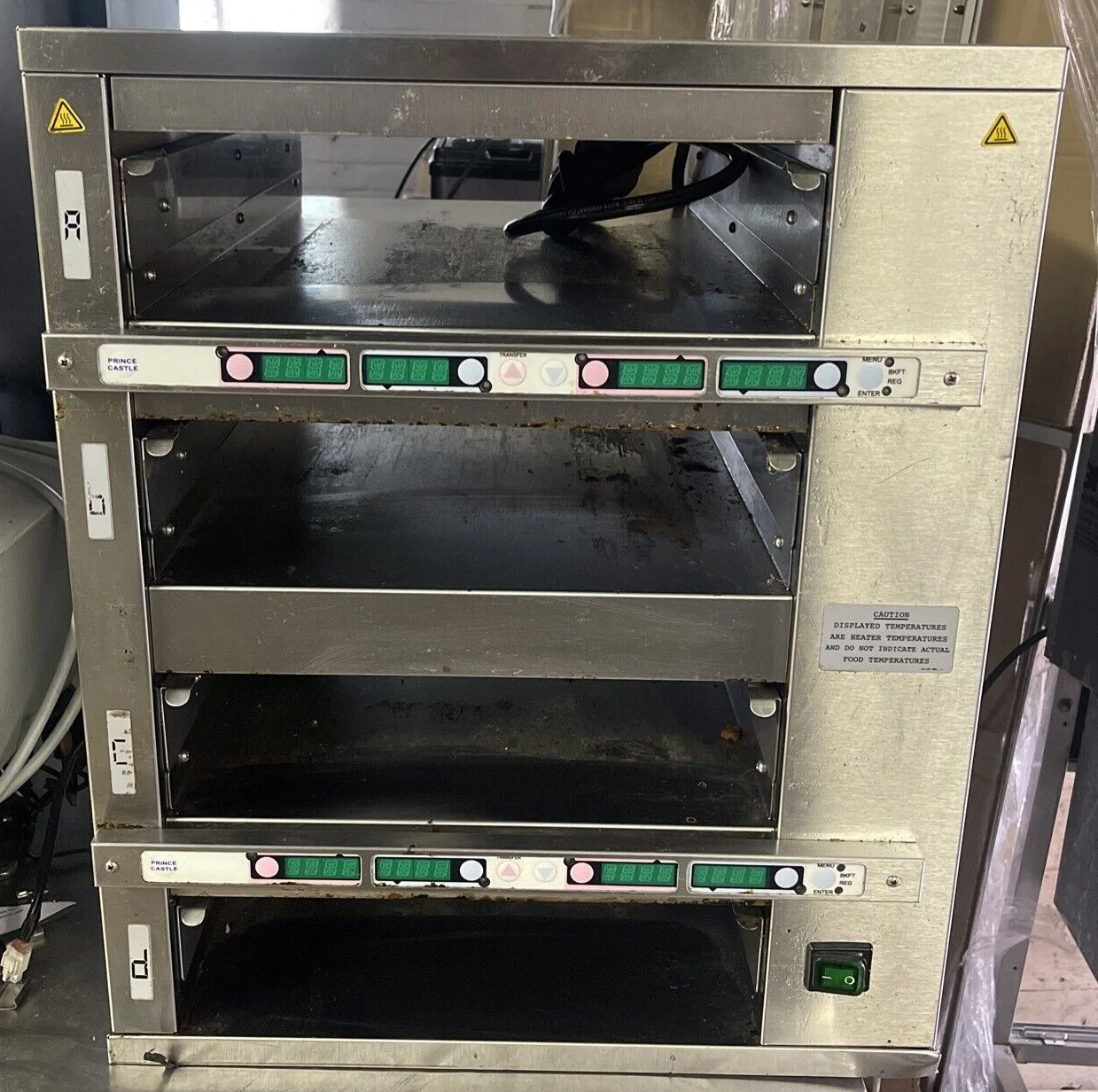 174-0134 Prince Castle DHB4PT-20WS Hot Food Warming Cabinet