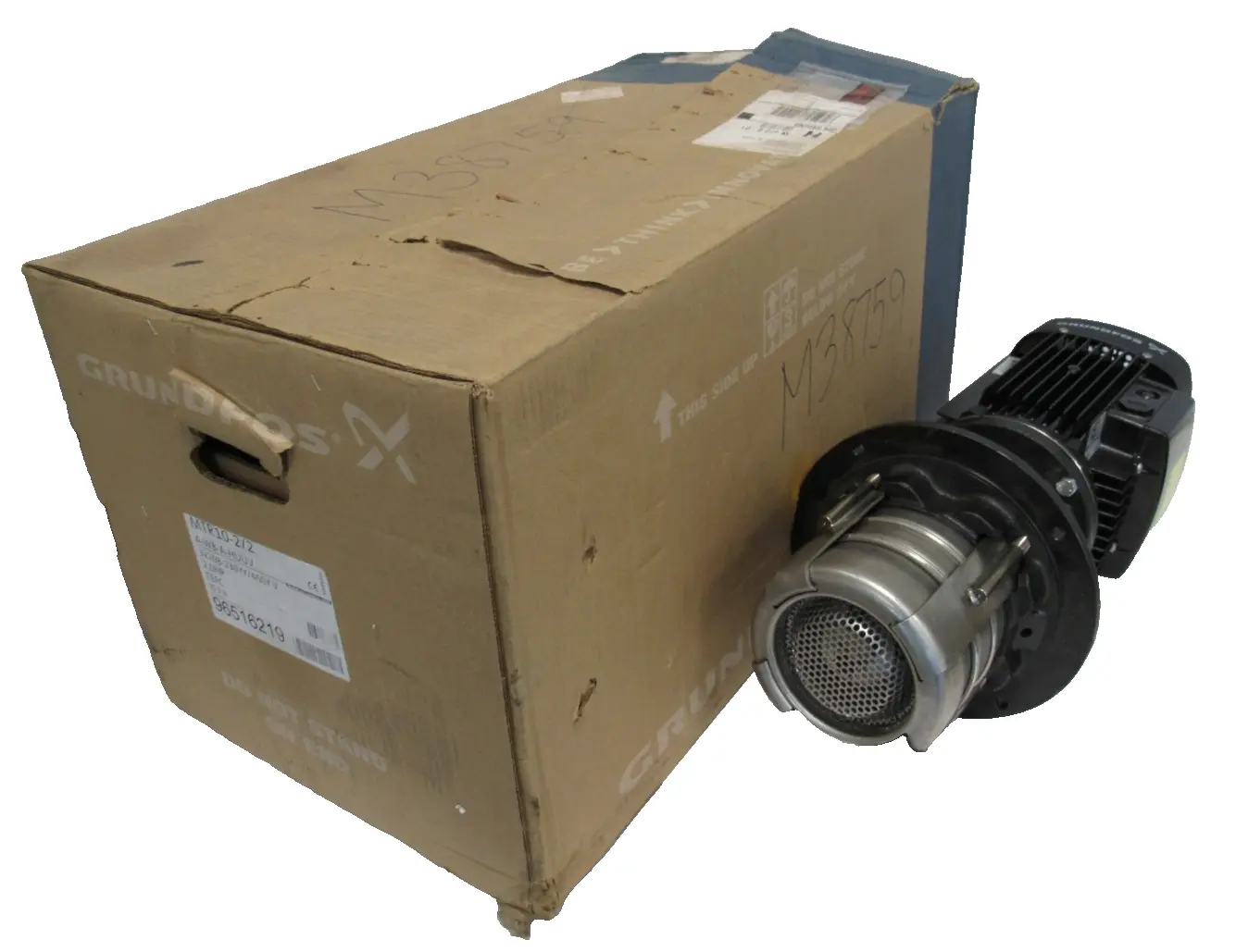 NEW GRUNDFOS MTR10-2/2 A-WB-A-HUUV PUMP 99540185 MTR1022AWBAHUUV