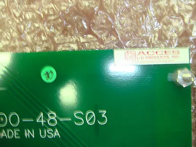 NEW ACCESS I/O PRODUCTS INC IDO-48-S03
