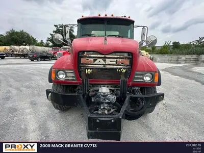 Used 2005 MACK GRANITE CV713 Concrete Mixer Trucks Delaware US | Proxy Equipment #1388926