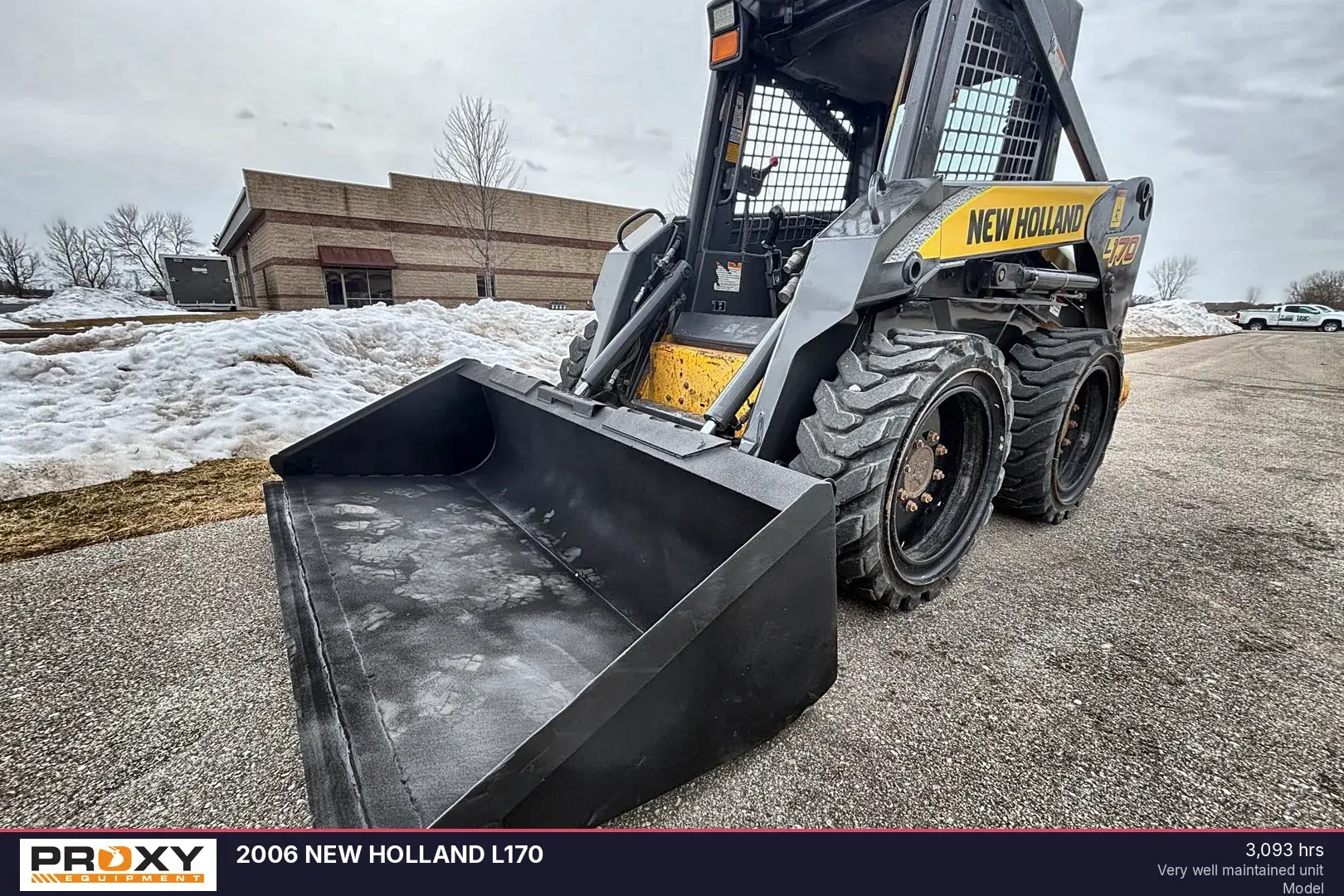 Used 2006 NEW HOLLAND L170 Skid Steer Loaders Wisconsin US | Proxy Equipment #1388559