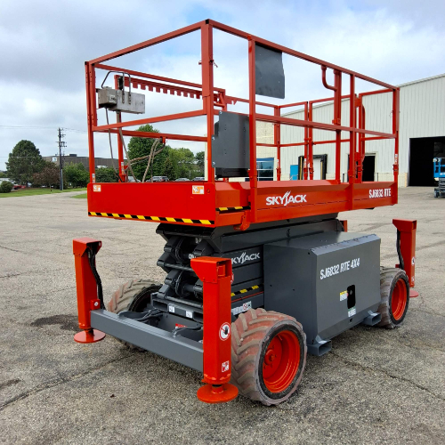 Used 2016 Skyjack SJ6832 RTE Scissor Lifters Wisconsin US | Stack Equipment #1271245