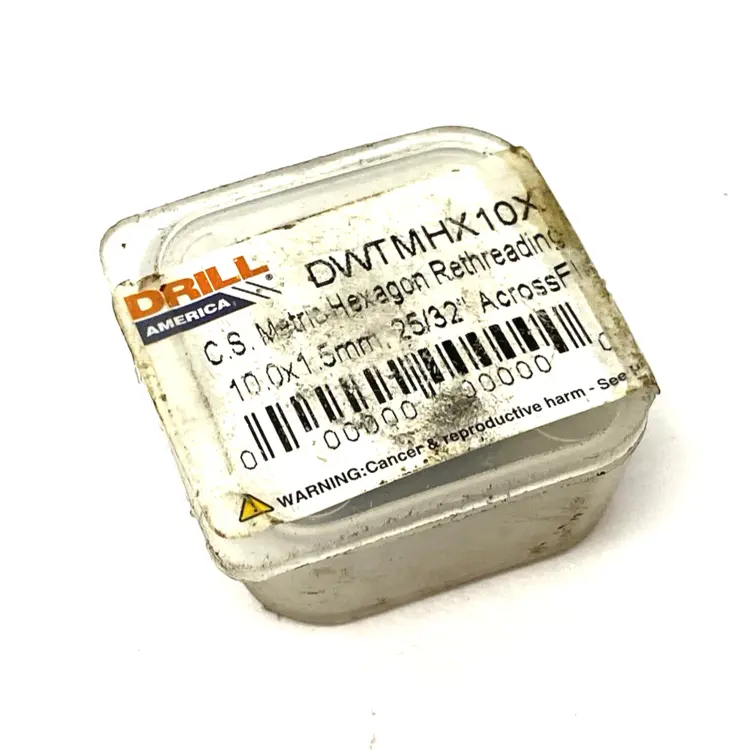 New | in-Stock DRILL AMERICA METRIC HEXAGON RETHREADING DIE 10.0X1.5 Taps & Dies Michigan US | Maverick Industrial Sales #1089949