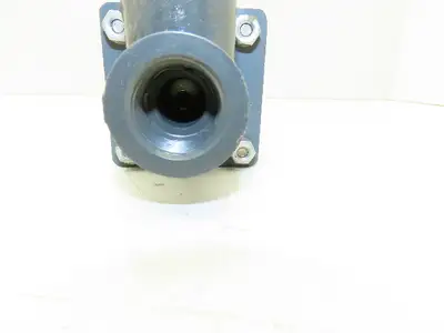 Plast-O-Matic DS075V-NO Pneumatic Controlled Valve 3/4" NPT Sch 80 PVC NO