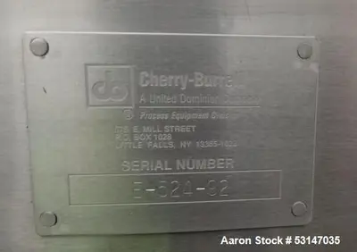 Used Cherry-Burrell 200 Gallon Stainless Steel Jacketed Processor Tank – Scrape Surface Agitation