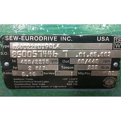 Robbins & Myers Moyno 2FGJ4 Progressing Cavity Pump