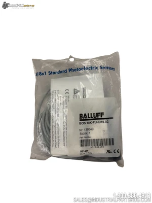New | in-Stock BALLUFF BOS 18K-PU-ID10-02 Photoelectric Sensors Kentucky US | Industrial Parts R Us Inc. #884520