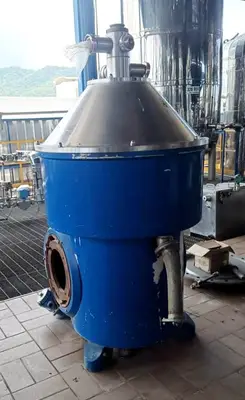 Macfuge 105 BDM 3S-P biodiesel washing separator, SS.