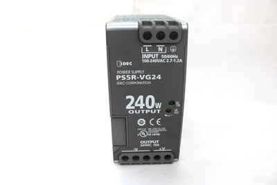 IDEC PS5R-VG24 Power Supply 100-240VAC, 2.7-1.2A
