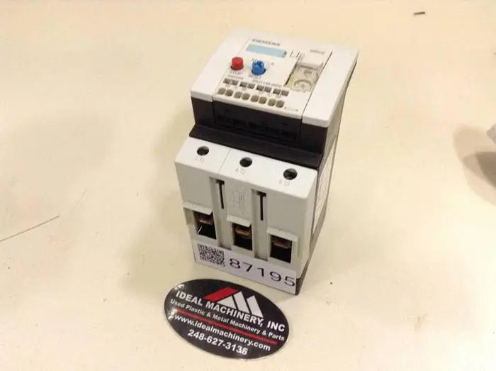 Used SIEMENS 3RU1 146-4KD0 Relays & Switches Michigan US | Ideal Machinery #602881