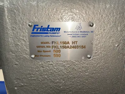 Used FRISTAM FKL150A HT Pumps Ohio US | HGR 24 #1548279