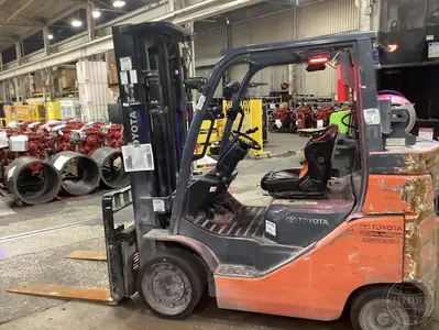 Used 2019 TOYOTA 8FGC35U-BCS Liquid Propane Forklifts Illinois US | Forklift Exchange #1274710