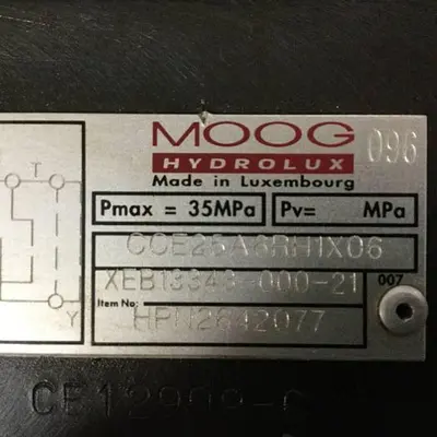 USED MOOG CCE25A6RH1X06