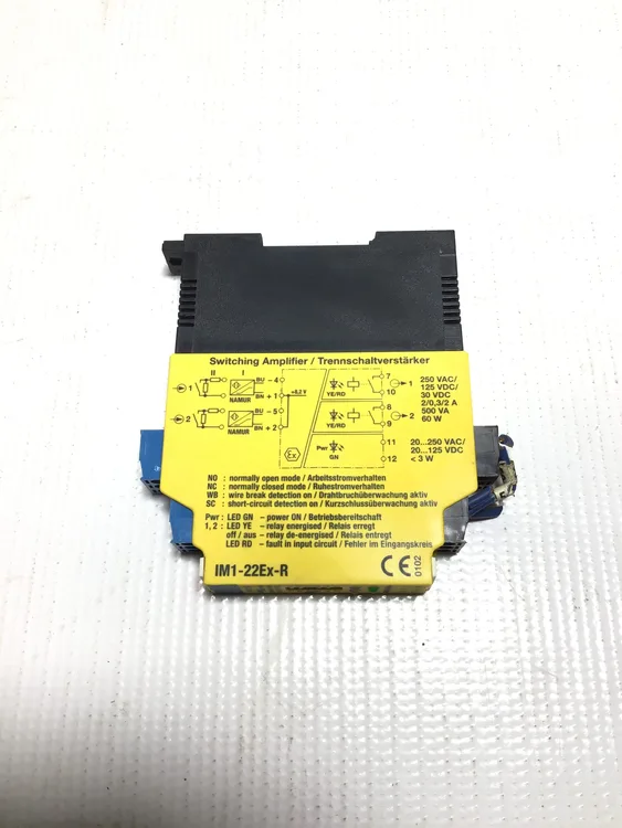 Used TURCK 📦 MODEL: IM1-22EX-R – TRUSTED TURCK QUALITY WITH PRECISE ENGINEERING. Relays & Switches Pennsylvania US | Moses B Glick #990086