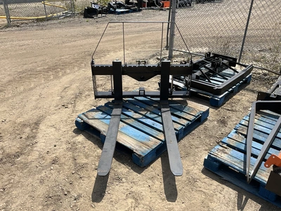 Used WOLVERINE THFF46 3-POINT PALLET FORK 48” Pallet Forks Michigan US | Miedema Asset Management Group #1468709
