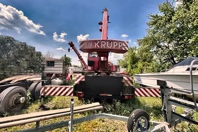 Used 1993 KRUPP KMK 2025 Rough Terrain Cranes Pennsylvania US | Proxy Equipment #1384887
