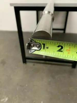 USED LIGHTNIN E95755002 STAINLESS STEEL MIXING ROD / IMPELLER SHAFT, 94"