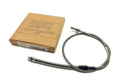 USED BANNER ENGINEERING HEAVY DUTY FIBER OPTIC HIGH-TEMP SENSOR
