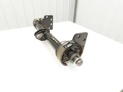 Landoll Front Axle Hub & Brake Assembly Removed From LSC30 Stand On Forklift