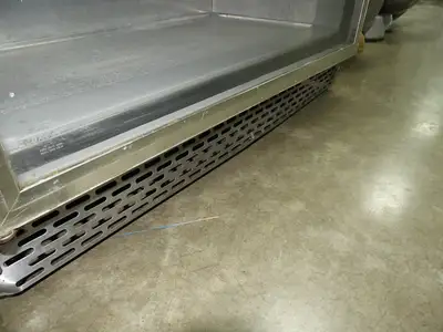 Used Continental Used 32" Continental UC32-GD Under Counter Commercial Refrigerator with Glass Door Undercounter Refrigerators Illinois US | Falcon Restaurant Supply #1376451