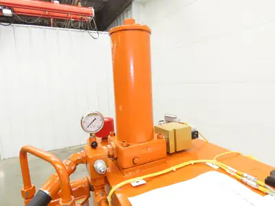Continental RHM Hydraulic Power Unit 29 GPM 3000 PSI 25Hp Dual Pump 100 Gal