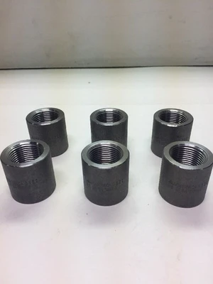 New! Lot Of 6 Coupling B16 3/4" 3M A/SA105NCA *Fast Shipping* Warranty!