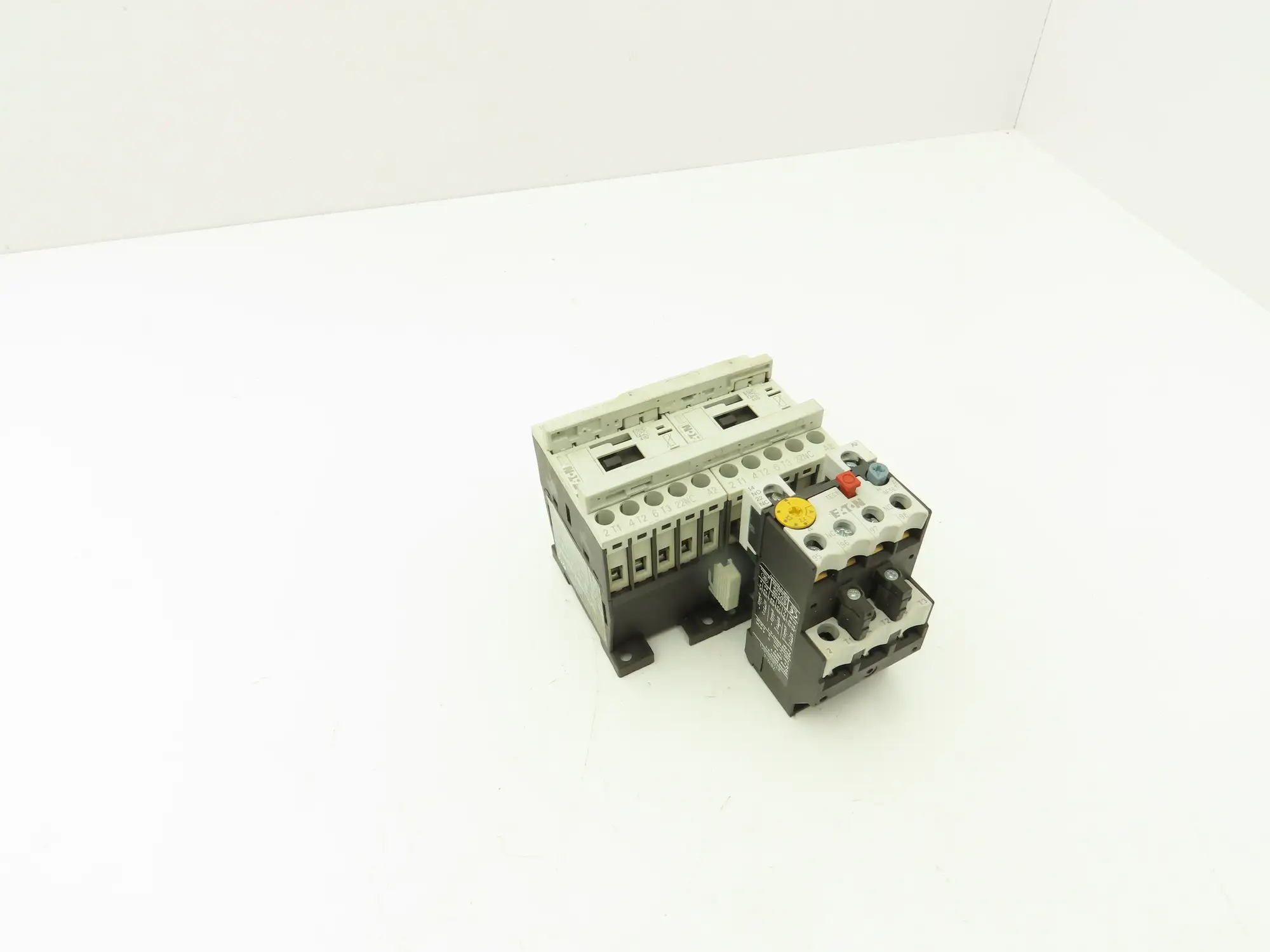 Eaton ZB12-4 Motor Starter Relay Contactor Set 10HP 7.5A 600VAC