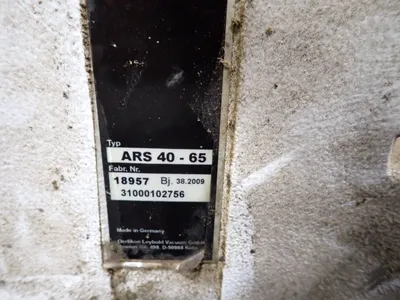 Used OERLIKON ARS 4065 Vacuum Pumps Ohio US | HGR 24 #727780