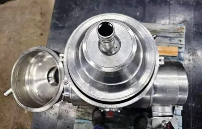 Westfalia MM 9004 warm milk separator, 316SS.