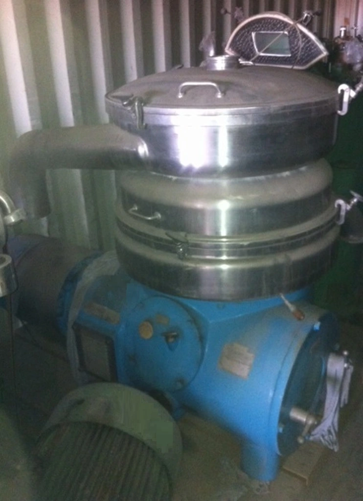 Westfalia HFG 12036 nozzle centrifuge, 316SS.