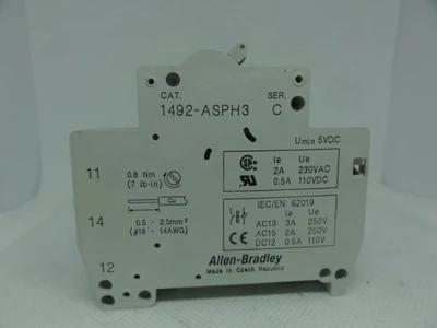 USED ALLEN BRADLEY 1492-SP1C040