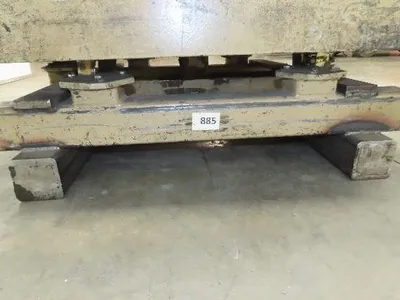 Heavy Duty Pallet Turntable 49x49" Top 18" High 1/4" Steel Plate 2500lbs